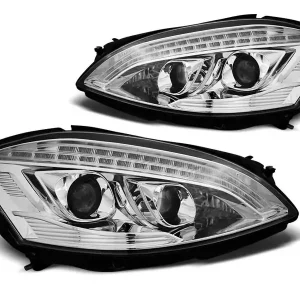 Aktuell Xenon Scheinwerfer chrom passend für Mercedes W221 05-09