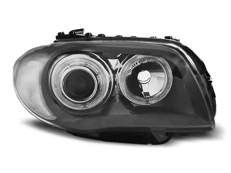 Scheinwerfer Angel Eyes Grey passend für BMW 1 E87 / E81 / E82 / E88 04-11 Preis Gesenkt