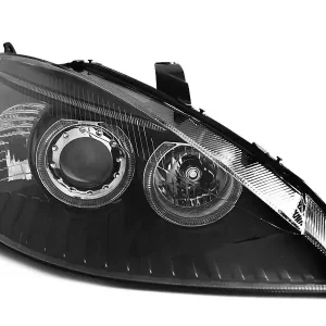 Angel Eyes Scheinwerfer Schwarz passend für Ford Focus 11.01-10.04 Mega-Angebot