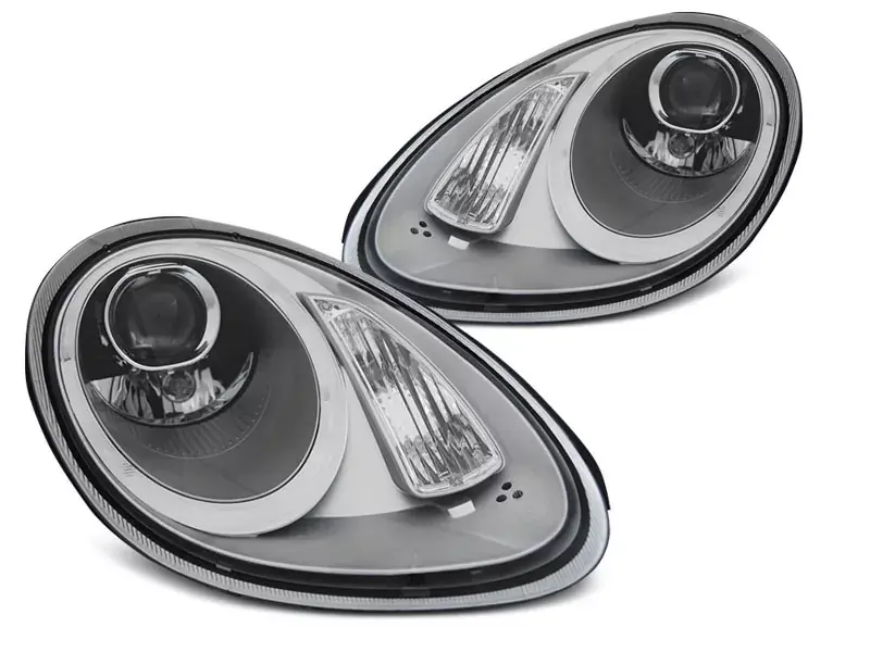 Xenon Scheinwerfer Silber passend für Porsche Boxster / Cayman 987 05-08 Preiswert
