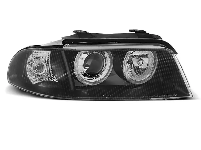 Sale Scheinwerfer Angel Eyes schwarz passend für Audi A4 B5 (01/1999–09/2000)