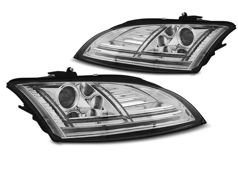 Xenon Scheinwerfer LED DRL chrom dynamische Blinker passend für Audi TT 8J (2010-2014) Top-Seller