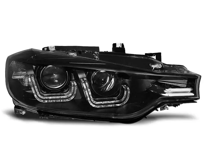 Preisknaller Xenon-Scheinwerfer U-LED grau passend für BMW F30 / F31
