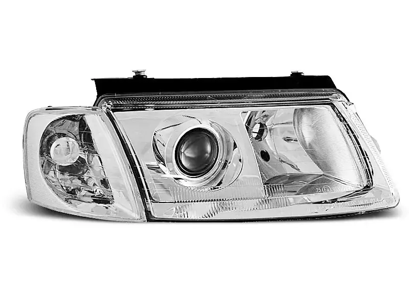 Neu Scheinwerfer Chrom H7 passend für VW Passat B5 3B 11.96-08.00