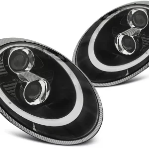 Xenon Scheinwerfer Röhrenlicht schwarz passend für Porsche 911 (997) Begrenztes Angebot