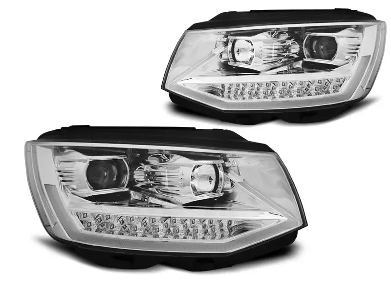 Preiswert Scheinwerfer Röhrenlicht DRL chrom passend für VW T6 15-19