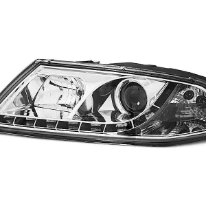 Xenon Scheinwerfer Tageslicht chrom passend für Skoda Octavia 2 03.04-08 Sonderaktion