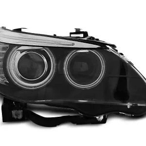 Xenon Scheinwerfer D1S Angel Eyes CCFL schwarz passend für BMW E60/E61 05–07 Sonderangebot