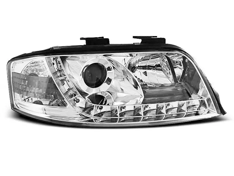 Scheinwerfer Tageslicht chrom passend für Audi A6 06.01-05.04 Echt