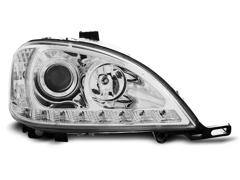 Meistverkauft Scheinwerfer Tageslicht chrom passend für Mercedes W163 M-Klasse 03.98-08.01