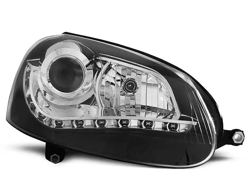 Scheinwerfer Tageslicht schwarz passend für VW Golf 5 Must-Have
