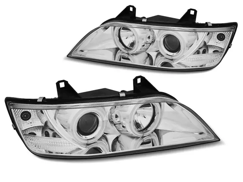 Markenware Scheinwerfer Angel Eyes CCFL chrom passend für BMW Z3 01.96–02