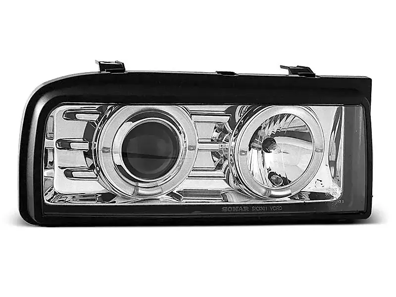 Scheinwerfer Angel Eyes chrom passend für VW Corrado 88-95 Knallerangebot