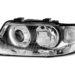 Versand Am Gleichen Tag Scheinwerfer chrom passend für Audi A3 09.00–05.03