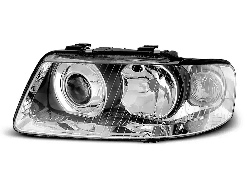 Versand Am Gleichen Tag Scheinwerfer chrom passend für Audi A3 09.00–05.03