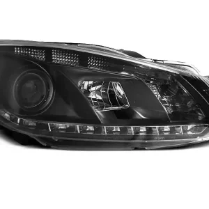 Top-Seller Scheinwerfer True DRL Black passend für VW Golf 6 10.08-12