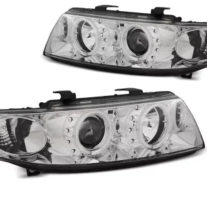 Top-Seller Angel Eyes CCFL Scheinwerfer chrom passend für Seat Leon / Toledo 04.99–08.04
