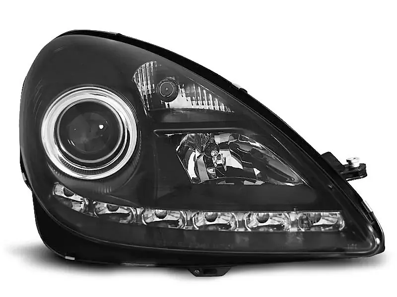 Scheinwerfer Tageslicht schwarz passend für Mercedes SLK R171 04-11 Nur Heute