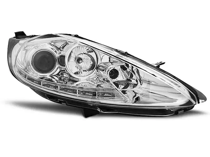 Scheinwerfer passend für Ford Fiesta Mk7 08.08-09.12 Chrom Neu