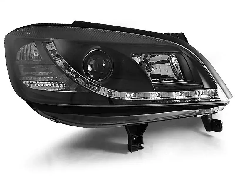 Scheinwerfer passend für Opel Zafira 04.99-06.05 Tageslicht Schwarz Rabatt