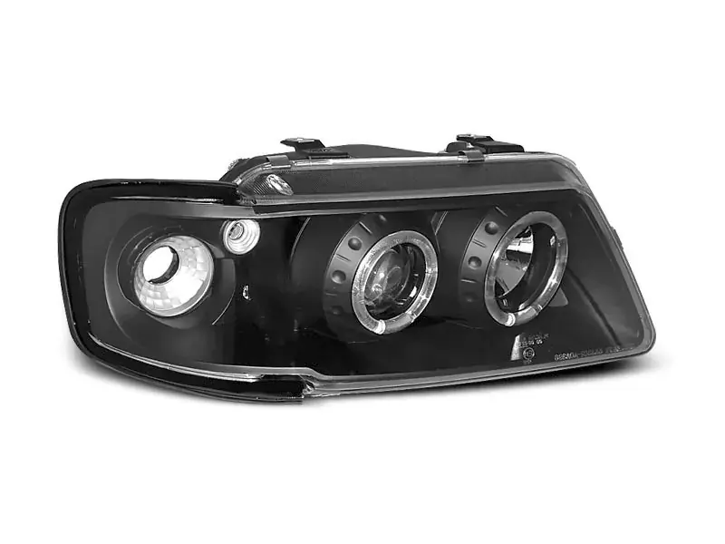 Direktkauf Scheinwerfer Angel Eyes schwarz passend für Audi A3 8L 08.96-08.00