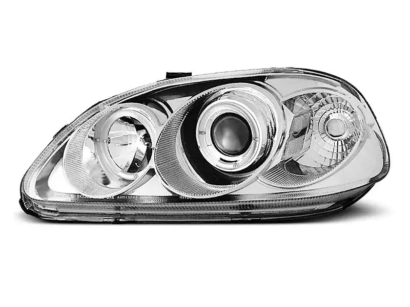 Angel Eyes Scheinwerfer Chrom passend für Honda Civic 09.95-02.99 Billig