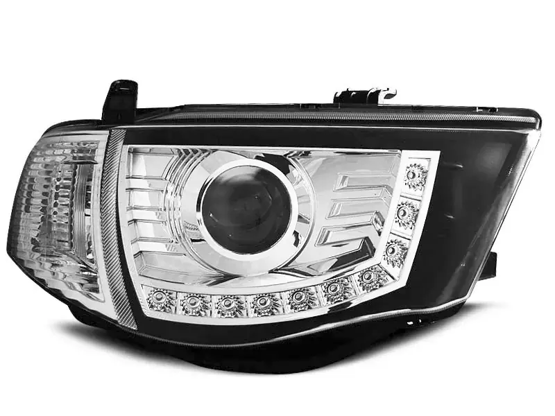 Scheinwerfer passend für Mitsubishi L200 06-10 Daylight Chrome Wochenendangebot