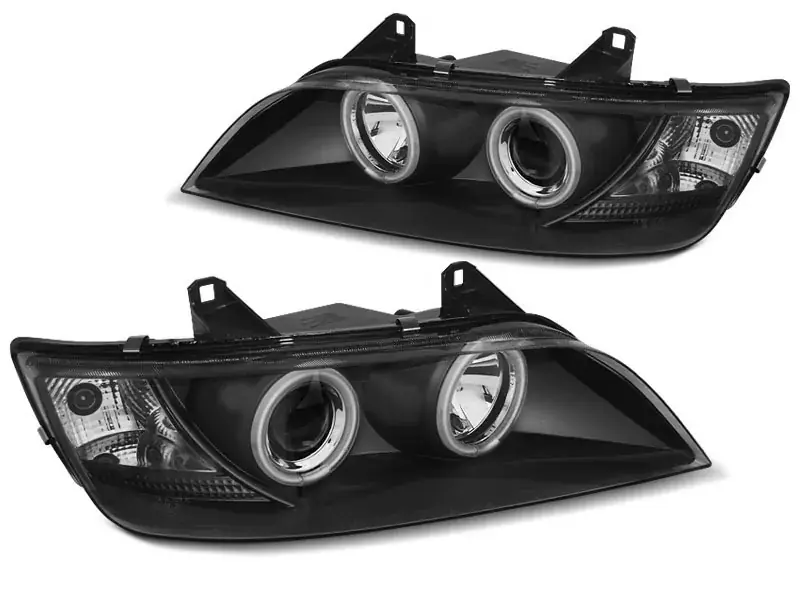 Ausverkauf Scheinwerfer Angel Eyes CCFL schwarz passend für BMW Z3 01.96–02