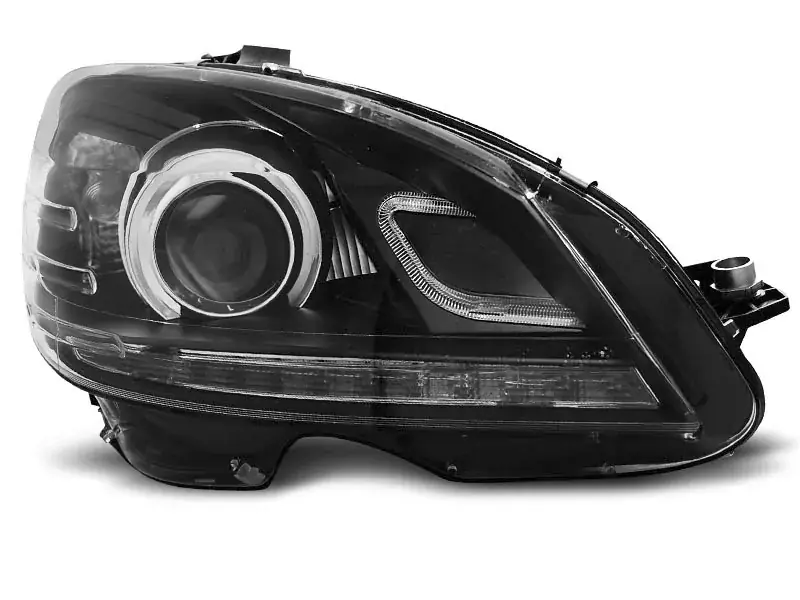 Scheinwerfer True DRL Black passend für Mercedes W204 07-10 Angebot