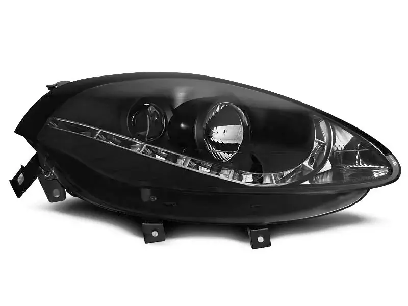 Scheinwerfer passend für Fiat Bravo II 07-15 Tageslicht Schwarz Top-Preis