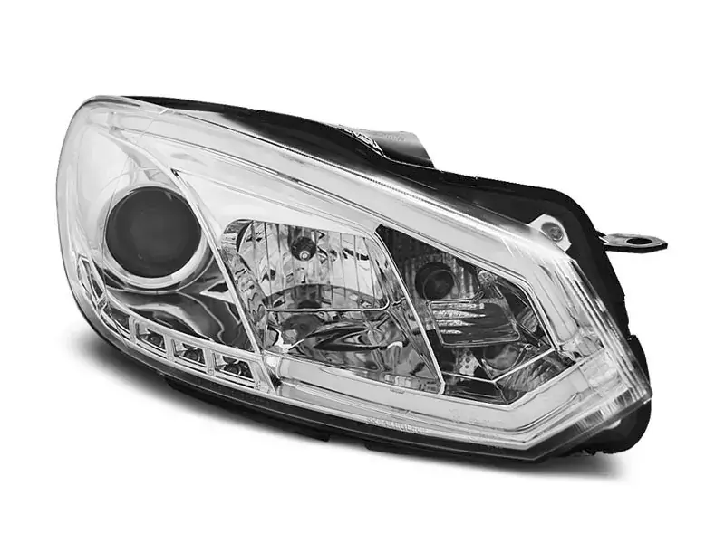 Preisreduziert Scheinwerfer Röhrenlicht DRL chrom passend für VW Golf 6 10.08–12