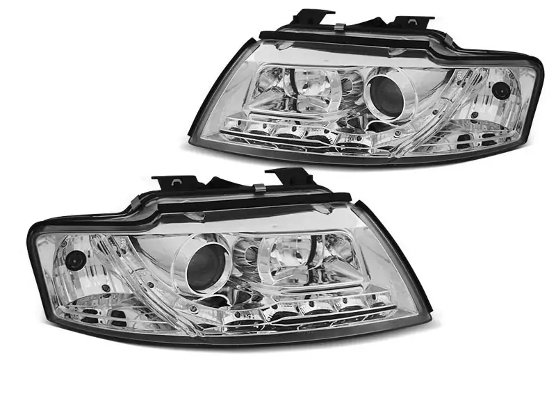 Nur Für Kurze Zeit Scheinwerfer Tageslicht chrom passend für Audi A4 B6 Cabrio 02-06