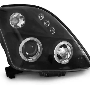 Angel Eyes Scheinwerfer Black passend für Suzuki Swift 05.05-10 Direkt Vom Hersteller