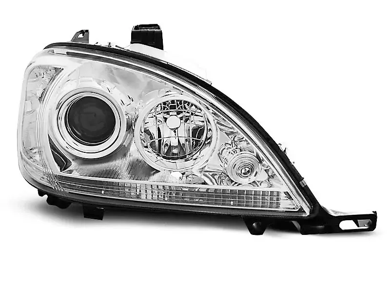 Wochenendangebot Scheinwerfer Chrom passend für Mercedes W163 ML M-Klasse 03.98-08.01