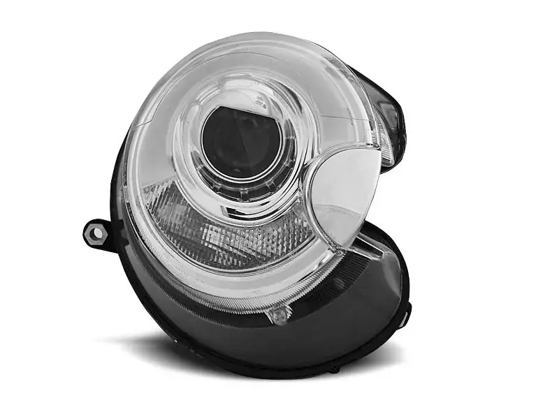 Günstig Scheinwerfer Röhrenlicht chrom passend für BMW Mini (Cooper) 06-14