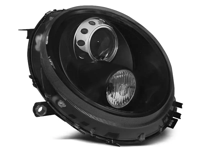 Versand Am Gleichen Tag Scheinwerfer schwarz passend für BMW Mini (Cooper) 06-14