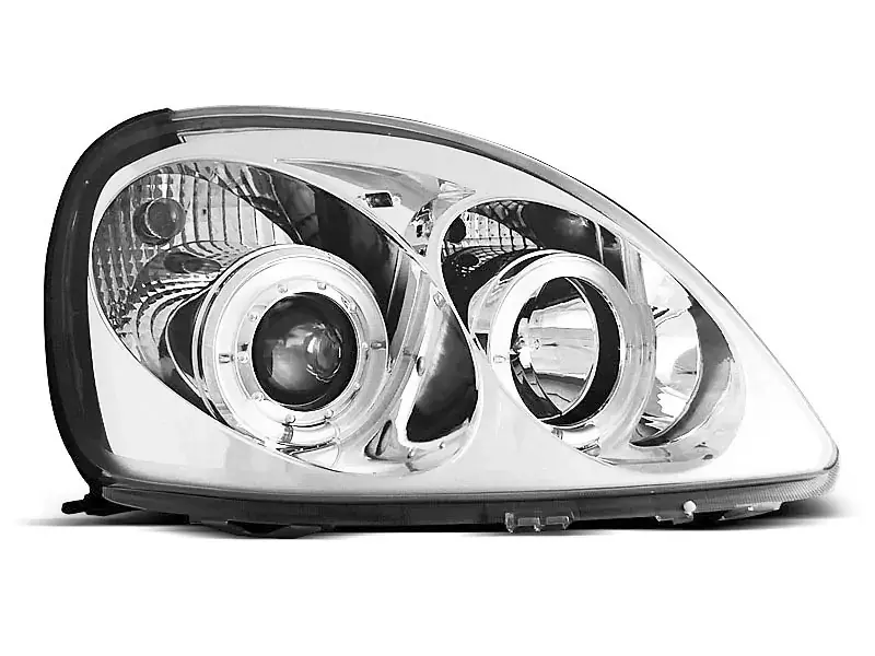 Angel Eyes Scheinwerfer Chrom passend für Toyota Yaris 04.99-09.03 Direkt Vom Hersteller