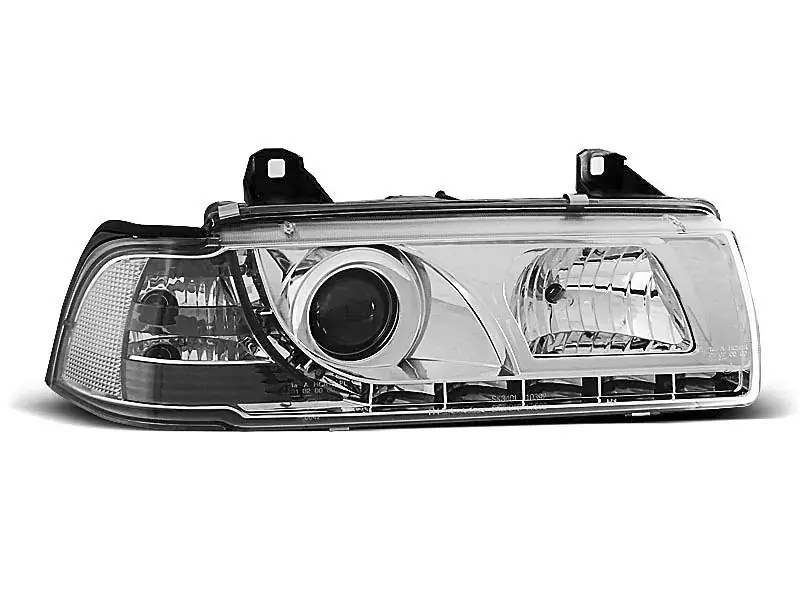Scheinwerfer Tageslicht chrom passend für BMW E36 Coupe Cabrio Knallerangebot