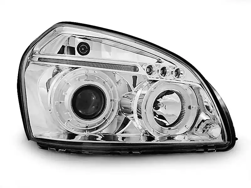 Angel Eyes Scheinwerfer Chrom passend für Hyundai Tucson 07.04-10 Top-Preis