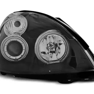 Angel Eyes CCFL Scheinwerfer schwarz passend für Renault Clio II (06/01-09/05) Abverkauf