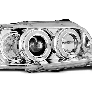 Angel Eyes Scheinwerfer Chrom passend für Renault Clio 1 (06/1990–1995) Preisreduziert