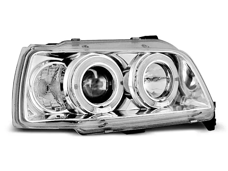 Angel Eyes Scheinwerfer Chrom passend für Renault Clio 1 (06/1990–1995) Preisreduziert