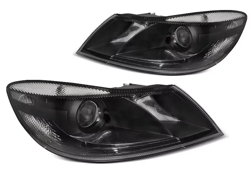 Neu Im Sortiment Scheinwerfer schwarz passend für Skoda Octavia 09-12