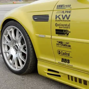 Abverkauf Rieger Seitenschweller passend für BMW 3er E46 Touring (ab Facelift 02/2002)