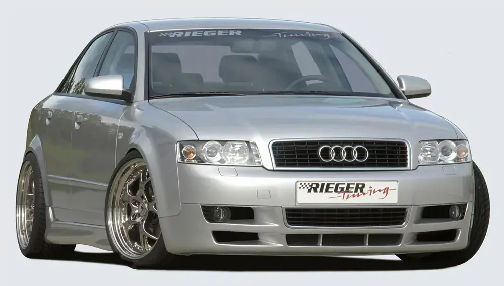 Knallerangebot Rieger Spoileransatz passend für Audi A4 (8E) Typ B6 Limousine 11.00–10.04
