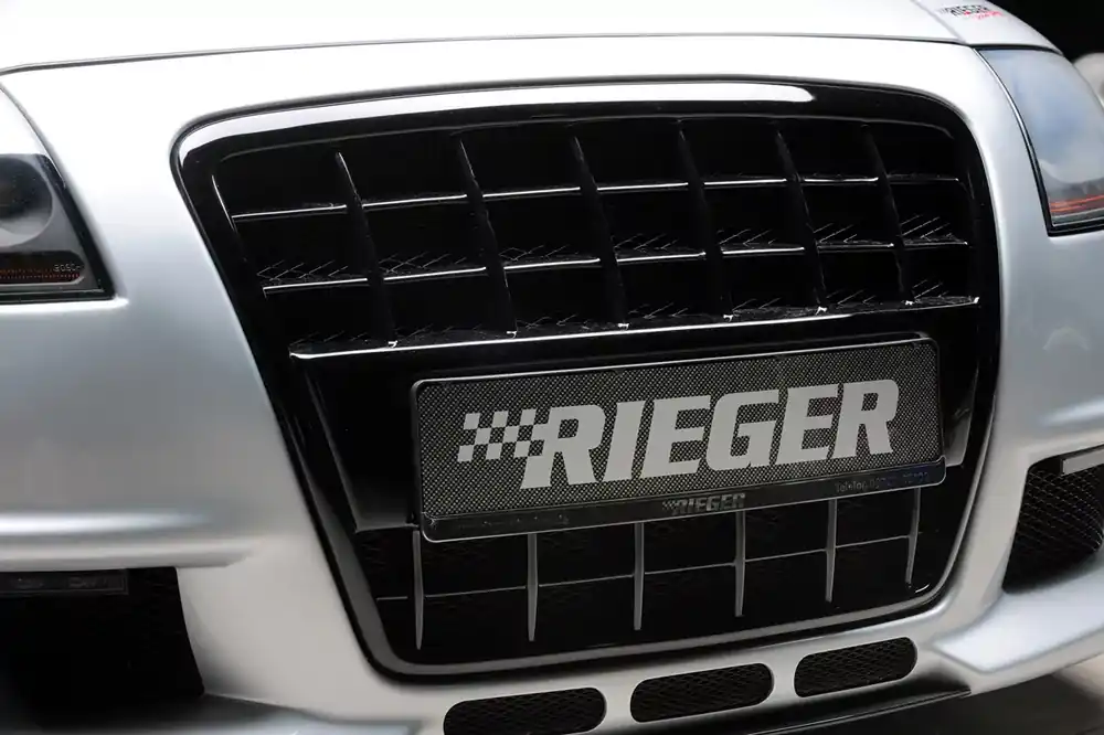 Rieger Grill mit integrierter Kennzeichenauflage passend für Audi TT 8N Roadster Finale Aktion