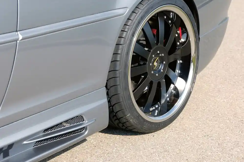 Billig Rieger Seitenschweller (185mm) passend für BMW 3er E46 Limousine (02/98–12/01)