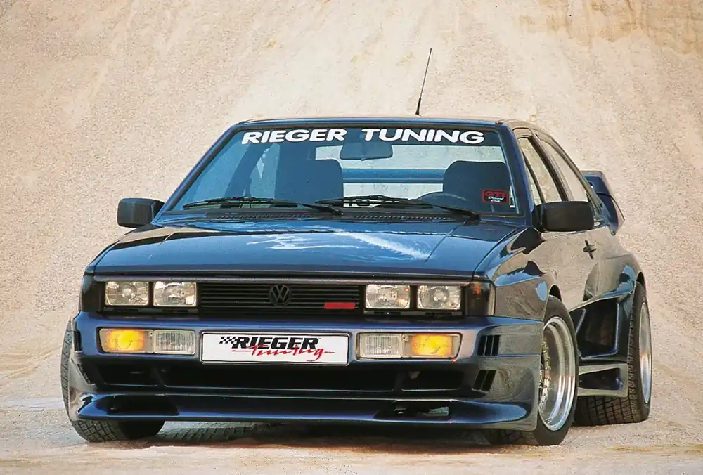 Neu Im Sortiment Rieger Spoilerstoßstange Breitbau II passend für VW Scirocco 2 Coupé ab 1988