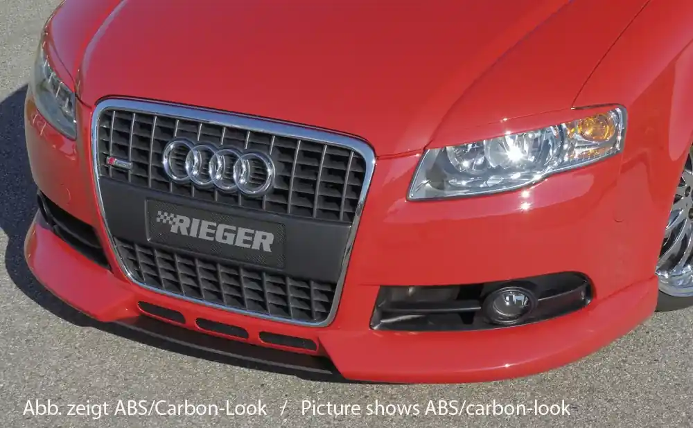 Rieger Spoilerschwert passend für Audi A4 (8E) Typ B7 S-Line Ausverkauf