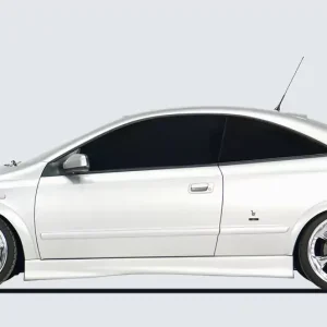 Zertifiziert Rieger Seitenschweller rechts passend für Opel Astra G Cabrio
